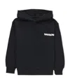 Barrow Logo-print Cotton Hoodie In Black