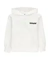 Barrow Logo-print Cotton Hoodie In White
