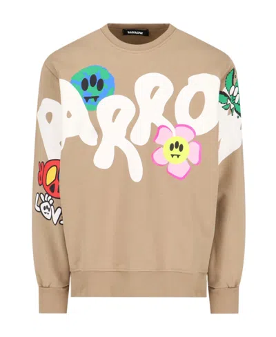BARROW LOGO-PRINT COTTON SWEATSHIRT