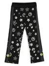 Barrow Logo-print Cotton Trousers In Black