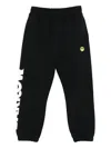 Barrow Logo-print Cuffed Joggers In Black