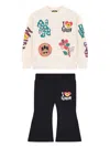Barrow Logo-print Detailed Tracksuit In Multi