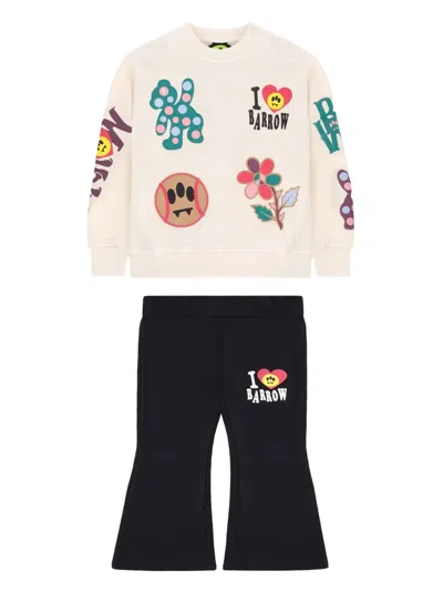 Barrow Babies' Logo-print Detailed Tracksuit In Multi