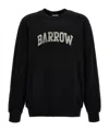 Barrow Logo Print Sweatshirt In Black