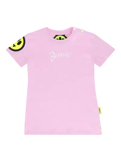 Barrow Babies' Logo-print Dress In Pink