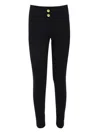 Barrow Logo-print Elasticated Leggings In Black
