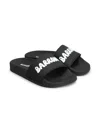 Barrow Logo-print Flip Flops In Black