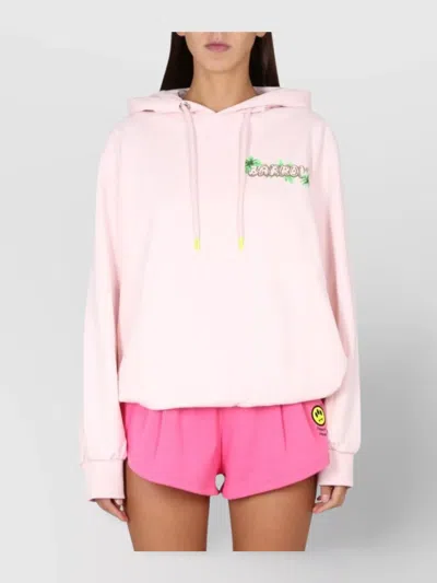 BARROW LOGO PRINT HOODED SWEATSHIRT