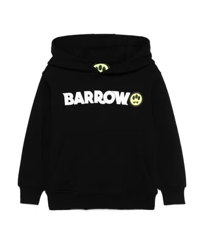 Barrow Logo-print Hoodie In Black