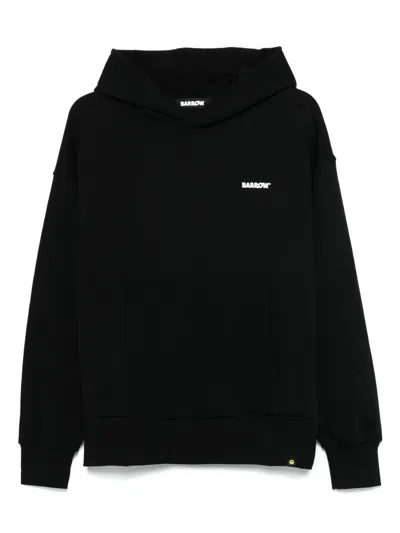 Barrow Logo-print Hoodie In Black