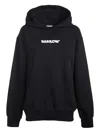 Barrow Man Sweatshirt Black Size L Cotton In Black
