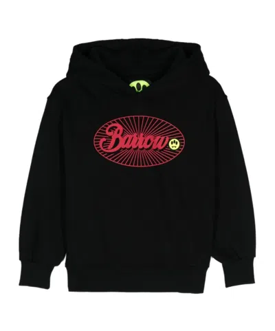 Barrow Logo-print Hoodie In Black