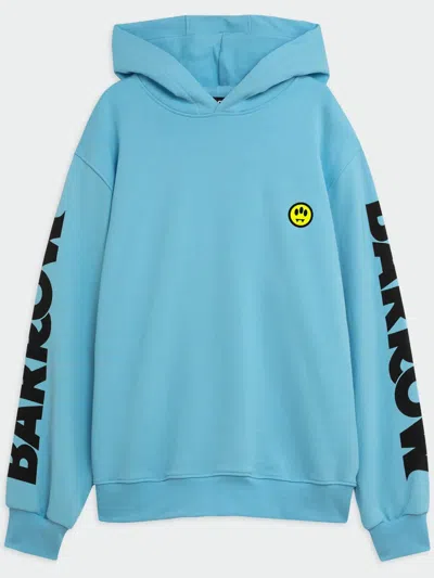 Barrow Logo-print Hoodie In Blau