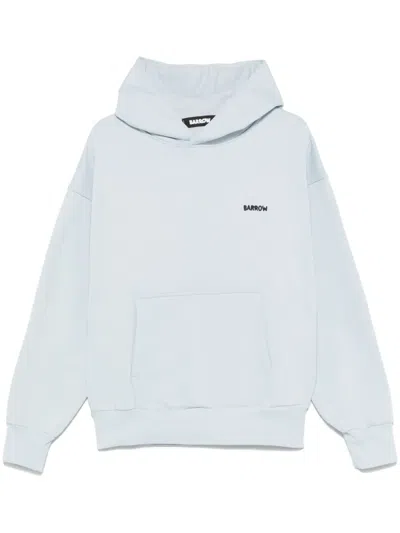 Barrow Logo-print Hoodie In Blue
