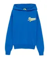 Barrow Logo-print Hoodie In Blue