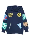 Barrow Logo-print Hoodie In Blue