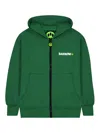 Barrow Logo-print Hoodie In Green