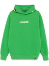 Barrow Logo-print Hoodie In Grün