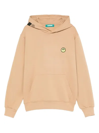 Barrow Logo-print Hoodie In Neutral