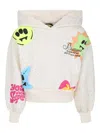 Barrow Logo-print Hoodie In Neutrals