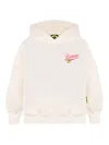 Barrow Logo Print Hoodie In Neutrals
