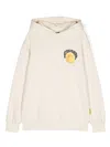 Barrow Logo-print Hoodie In Neutrals