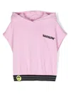 Barrow Logo-print Hoodie In Pink