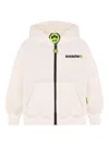 Barrow Logo-print Hoodie In White