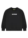 Barrow Logo-print Jersey Sweatshirt In Black