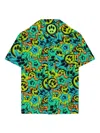 Barrow Logo-print Shirt In Blue