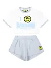 Barrow Logo-print Short Set In 白色