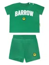 Barrow Logo-print Short Set In Green