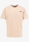 Barrow Logo Print Short-sleeved T-shirt In Beige