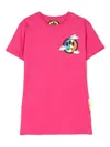 Barrow Logo-print Short-sleeved T-shirt In Rosa