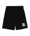 Barrow Logo-print Shorts In Black