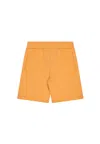 Barrow Logo-print Shorts In Orange
