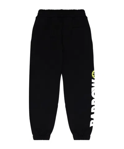 Barrow Logo-print Sweatpants In Black