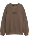 Barrow Logo-print Sweatshirt In Brown