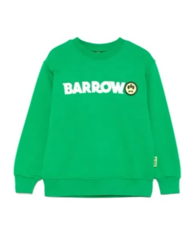 Barrow Logo-print Sweatshirt In Green