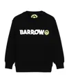Barrow Kids' Logo-print Sweatshirt In Black