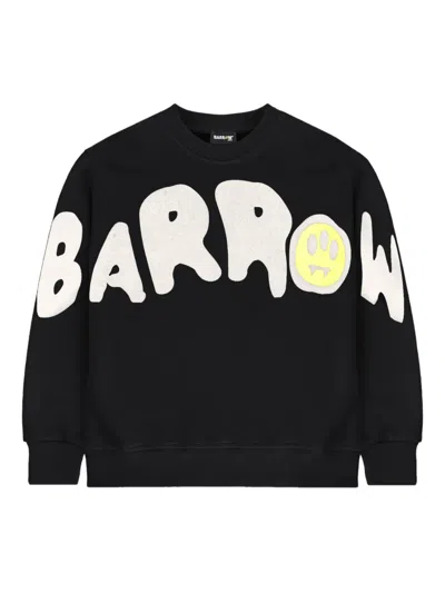 Barrow Logo-print Sweatshirt In Black