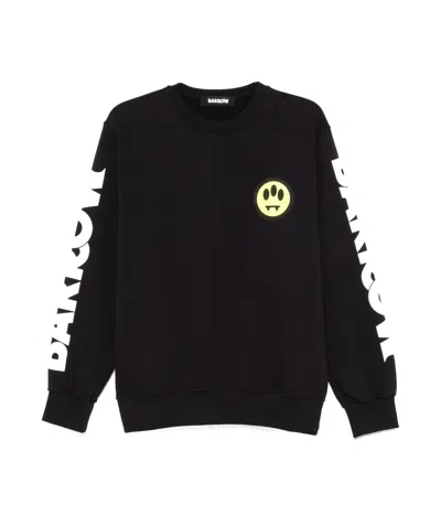 Barrow Logo-print Sweatshirt In Black