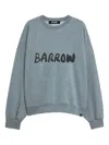 Barrow Knit Crew Neck Sweatshirt In Grey