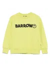 Barrow Sweatshirt Mit Logo-print In Grün