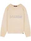 Barrow Logo-print Sweatshirt In Neutrals
