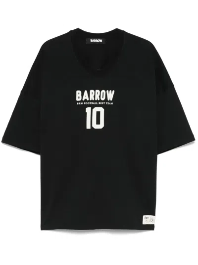 Barrow Logo-print T-sgirt In Black
