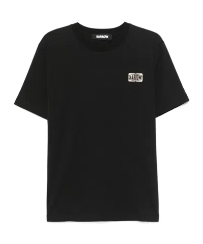BARROW BARROW LOGO-PRINTED CREWNECK T-SHIRT