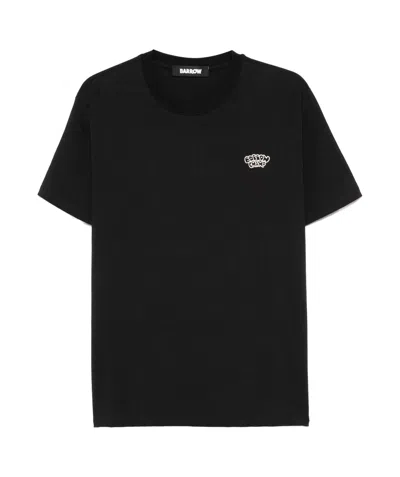 BARROW BARROW LOGO PRINTED CREWNECK T-SHIRT