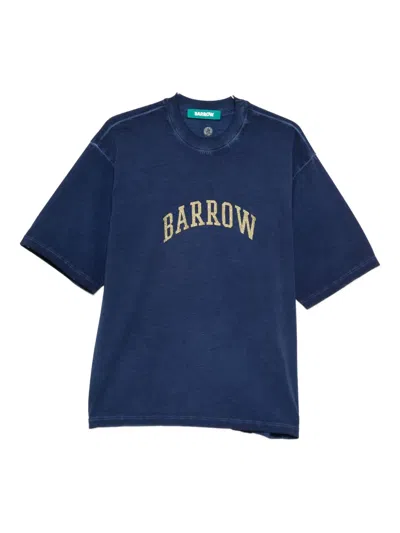 Barrow Logo-print T-shirt In Blue