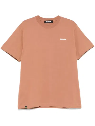 Barrow Logo-print T-shirt In Brown